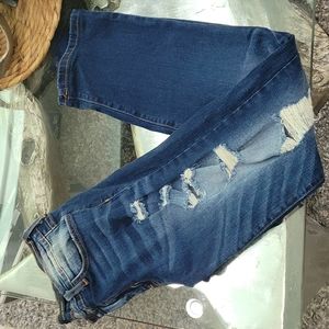 Flying Monkey low rise straight distressed  Jeans sz 30 nwot